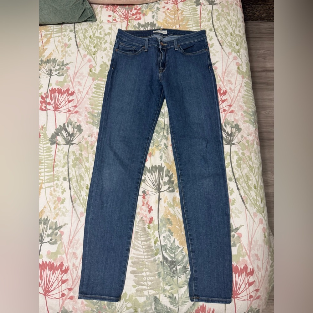 Joie Dark Blue Straight Leg Jeans